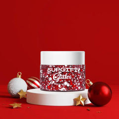 SUPGIFT gift-ready glitter set inspires creative makeup ideas and celebrations.