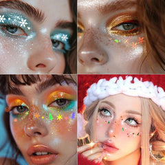SUPGIFT glitter gel spoon enables precise, mess-free color application and quick cleanup.