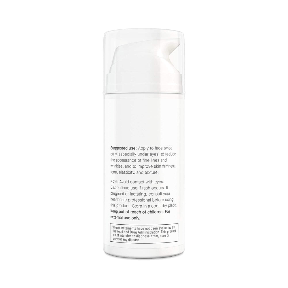 Supplement Spot SOD cream hand application showing daily skincare use.