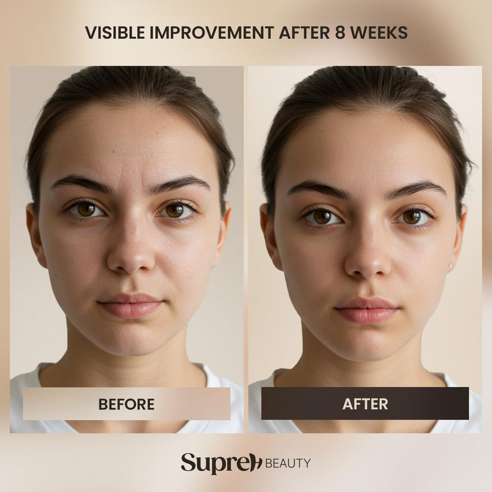 Simple daily routine including SupreH Bee Venom Cream in skincare