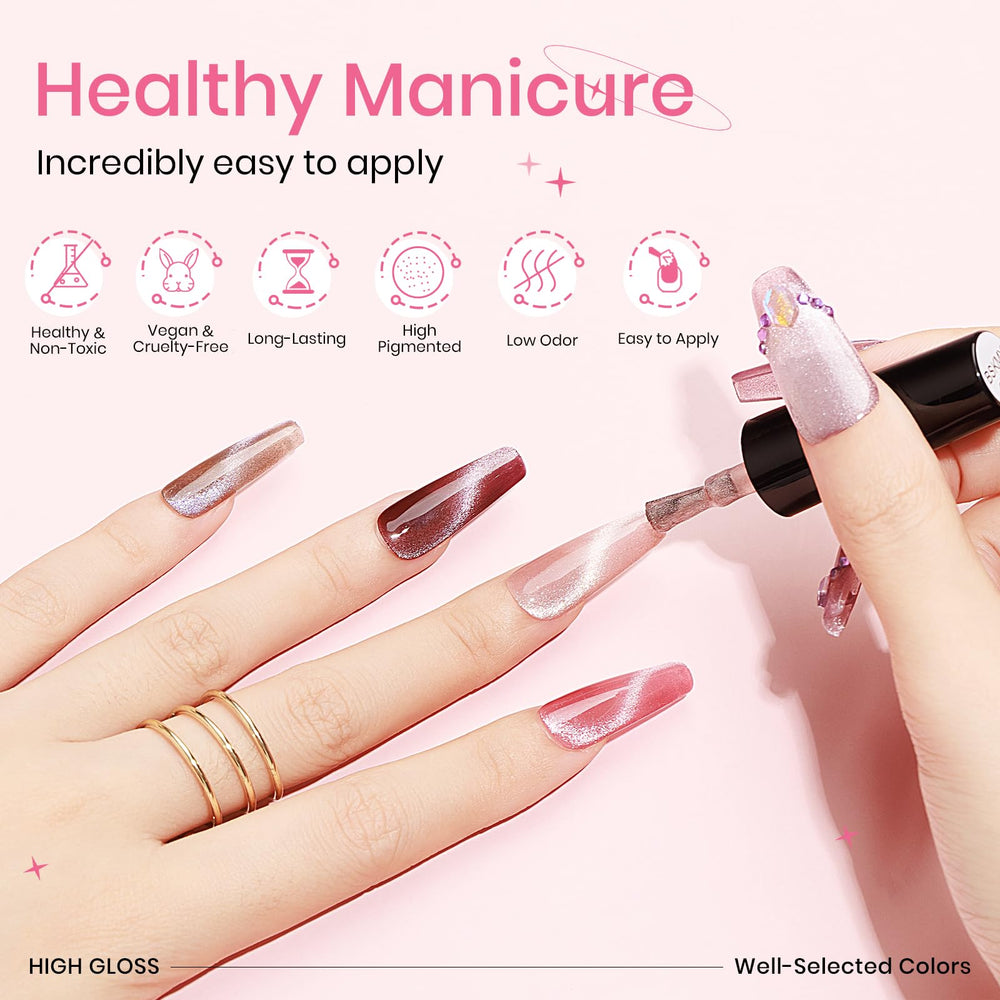 SUPWEE gel polish wear lasting 21+ days with proper curing.
