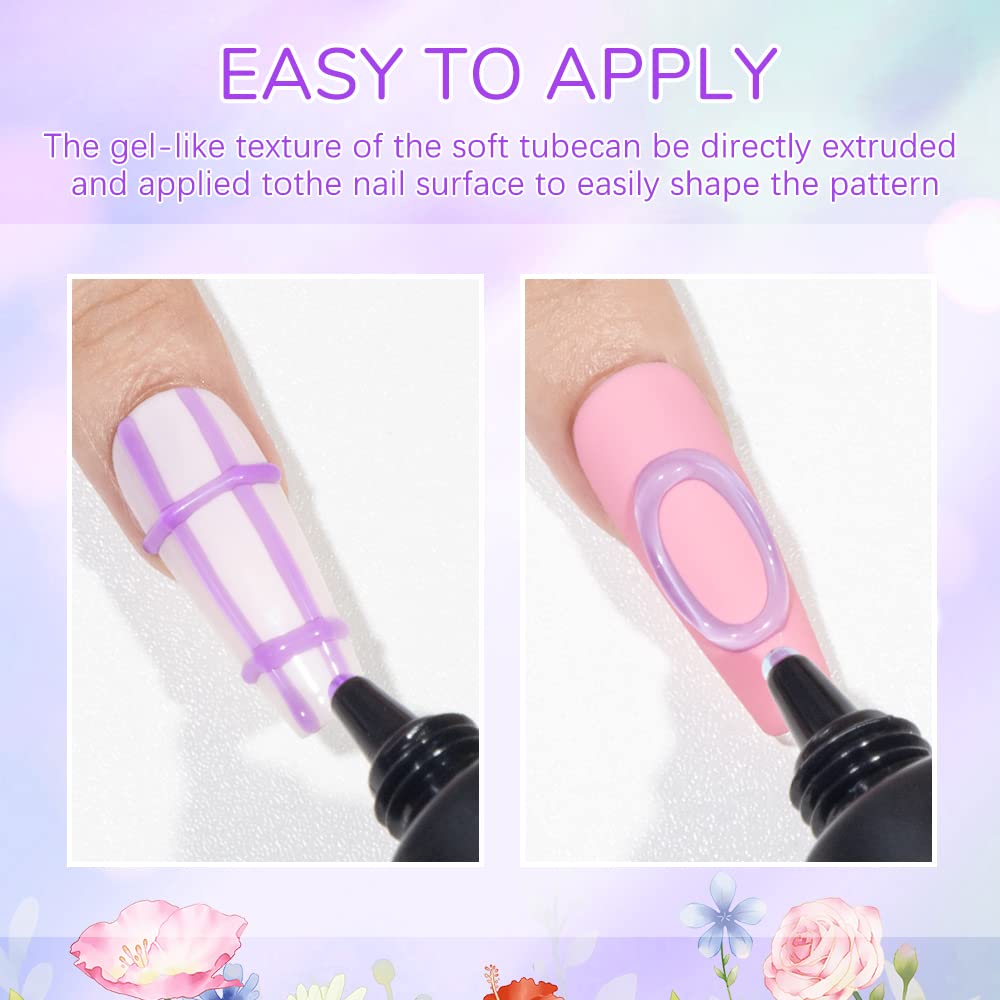 SUPWEE color-variation gel swatches prepared for chrome powder accents