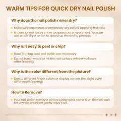 SUPWEE base-top coat tips enhance durability during application.