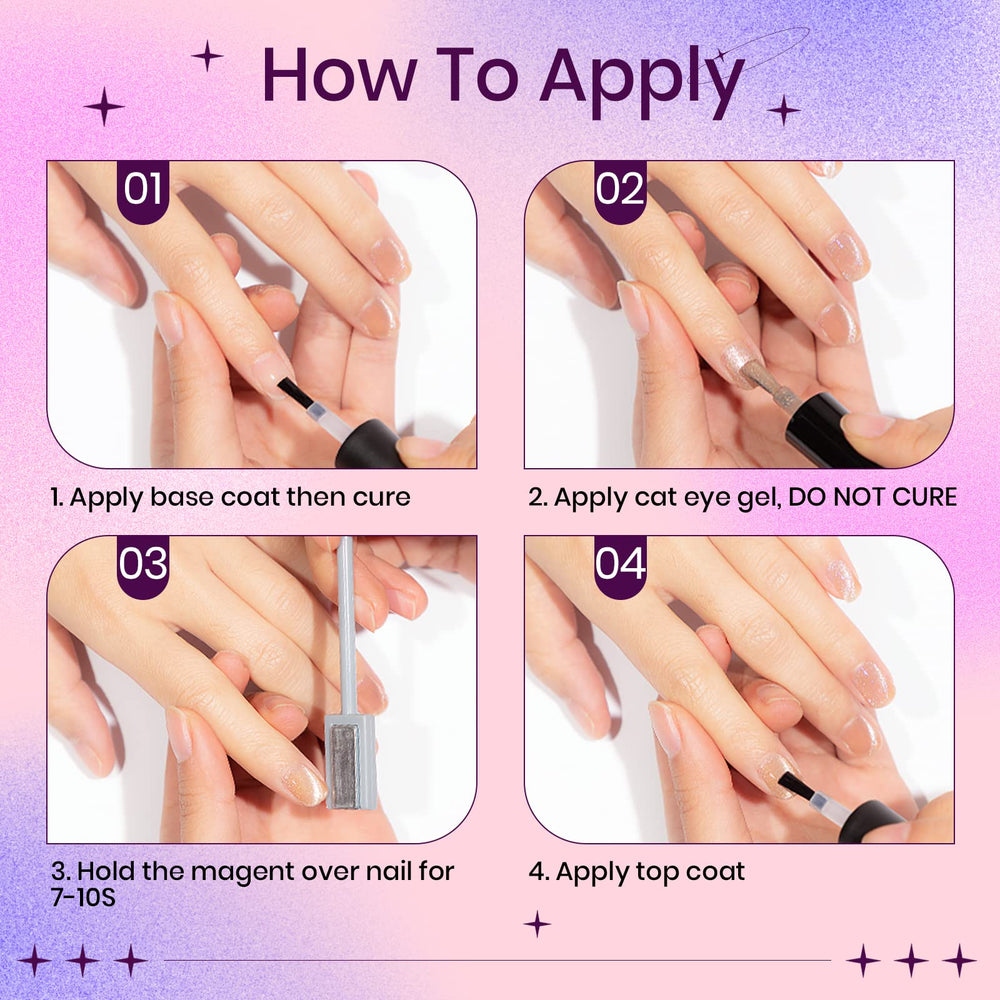 SUPWEE double head magnet demonstrates cat eye patterning