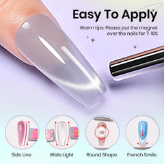 SUPWEE Chameleon Cat Eye Gel Polish bottle with color-shift finish.