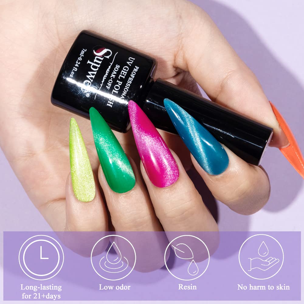 SUPWEE gel polish can wear up to 28+ days with proper prep.