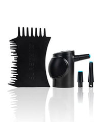SURETHIK hair fiber applicator twist-on pump for precise, even fiber coverage.