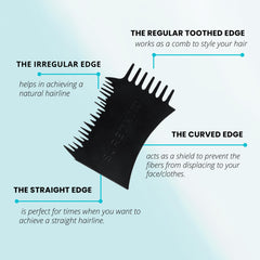 SURETHIK hairline tool aids natural-looking line definition during application.