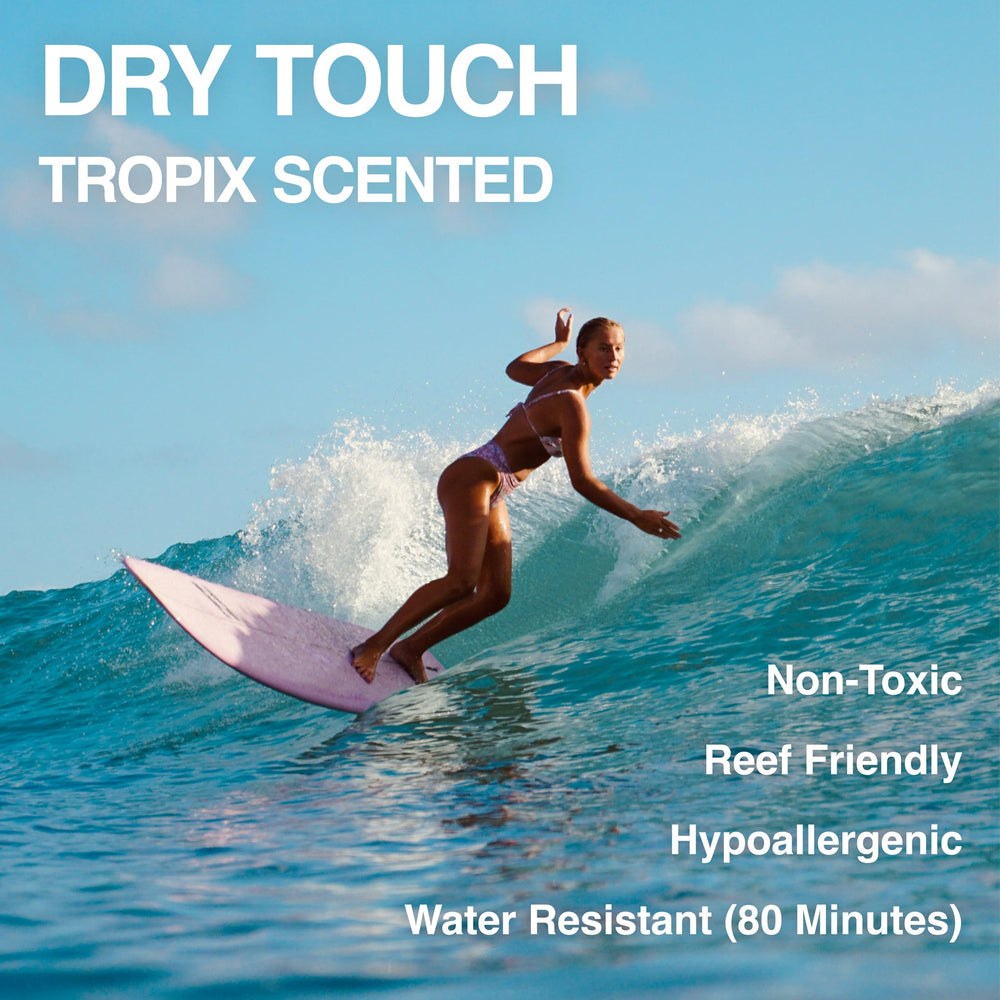 Surface Sun Systems reef-safe formula without oxybenzone or octinoxate.