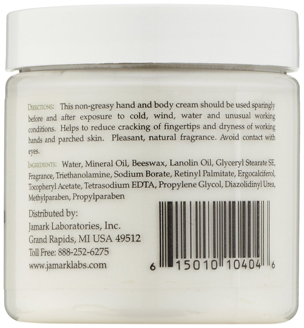 Surgeon's Skin Secret Beeswax Cream being applied to dry skin for soothing hydration