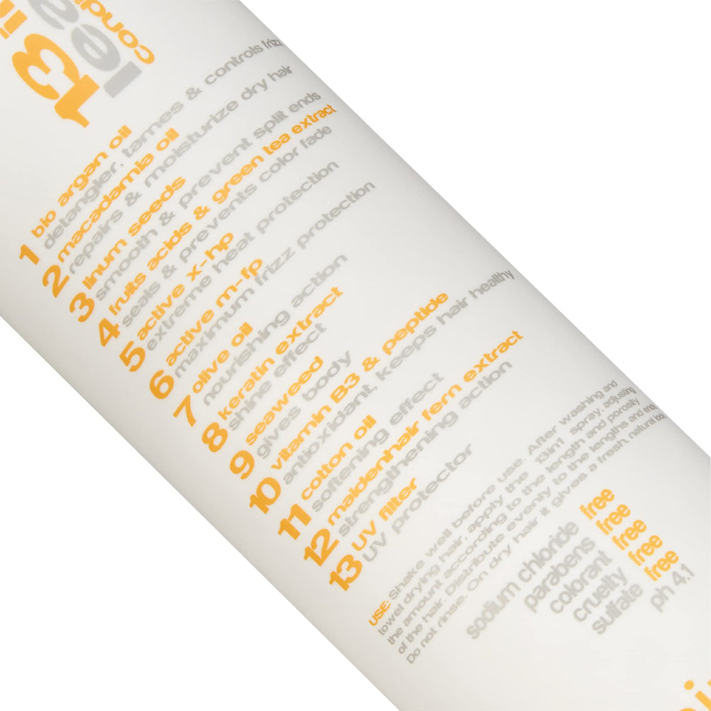 Sustainable Glam Epic Leave-In Wet Hair Application demonstrates quick detangling before styling.