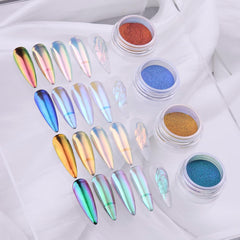 SUTOKAKA base coat and no wipe top coat compatibility enhances shimmer under UV curing.