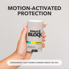 SweatBlock made in the USA with clean ingredients.