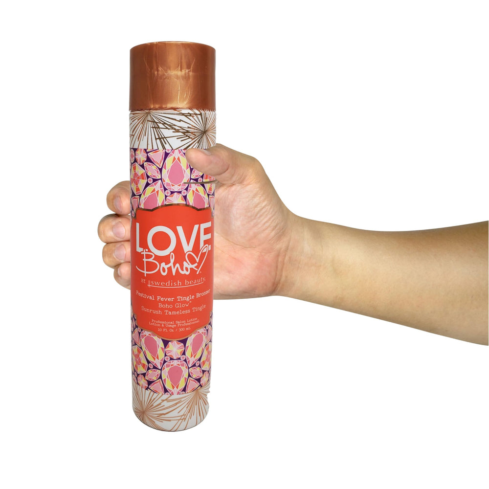 Swedish Beauty Love Boho Festival Fever Tingle Bronzer vegan formula 95% natural