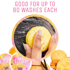 Sweet & Sassy 3 conditioner bar packaging emphasizes plastic-free eco-friendly refills