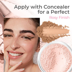 Sweet Face Minerals BLUSH Natural glow portrait showing soft flush.