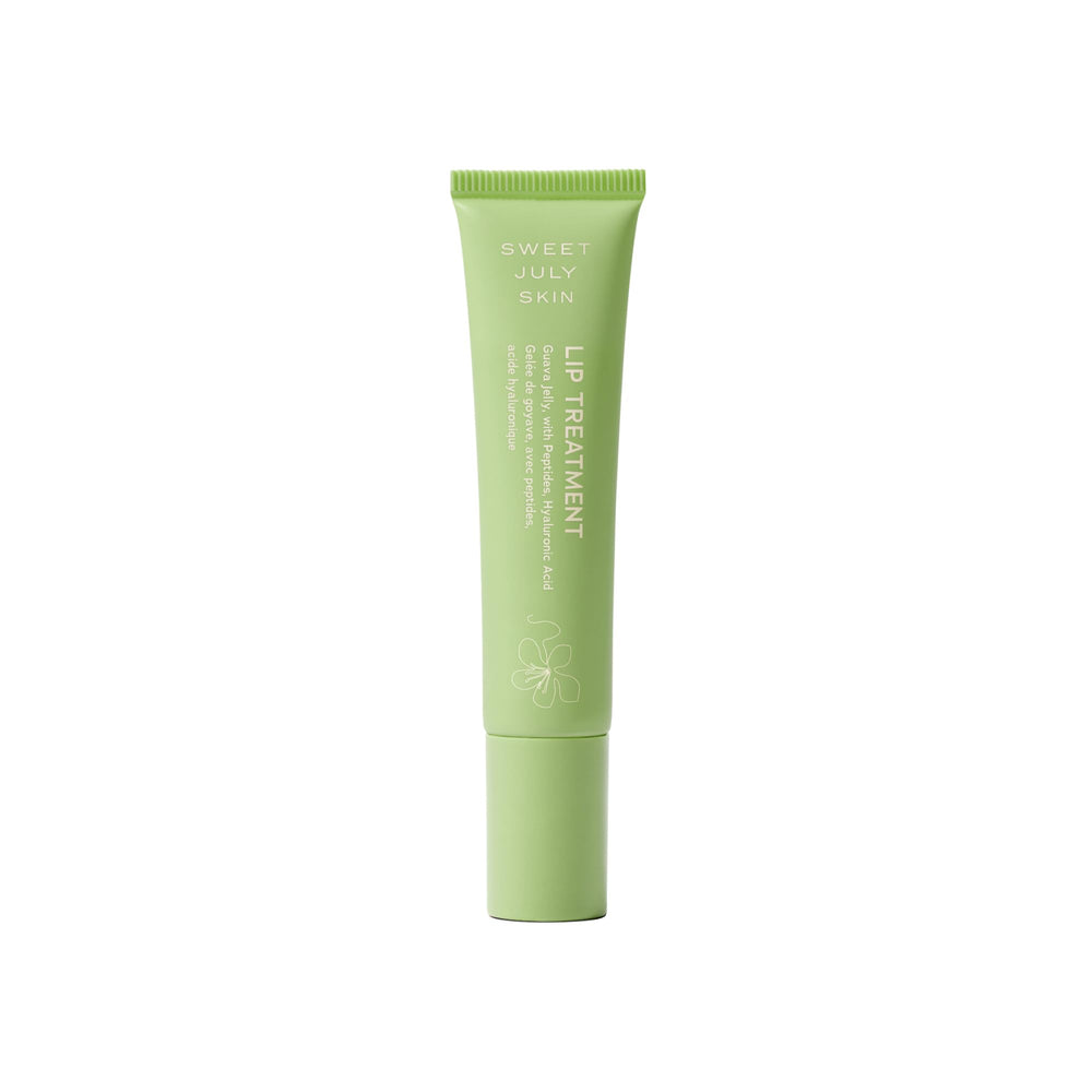SWEET JULY SKIN Lip Treatment bottle closed for on the go hydration