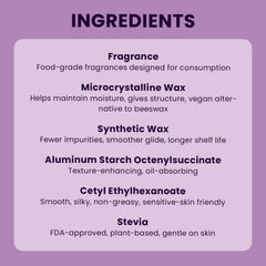 SweetSpot flavor-infused scent offers a playful fragrance twist.