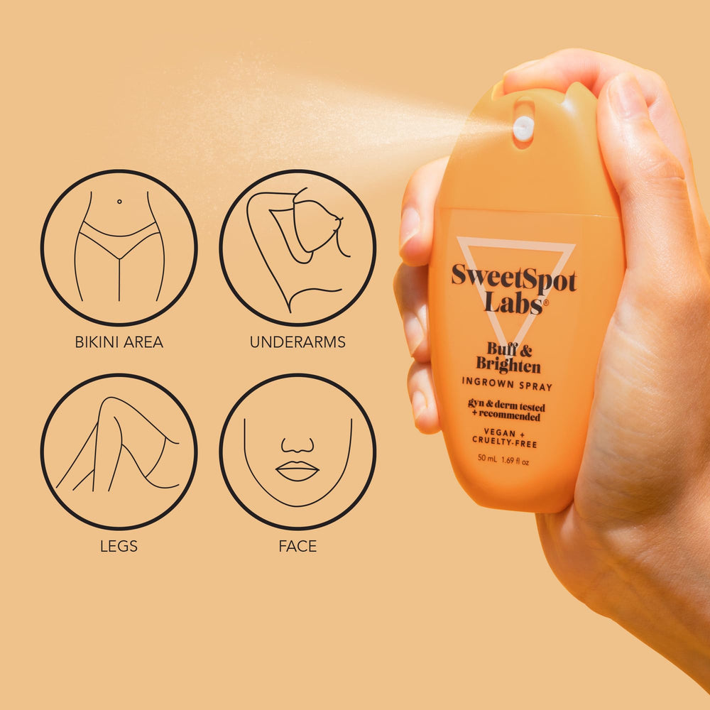Planet-positive packaging by SweetSpot Labs: vegan and cruelty-free with refillable design.
