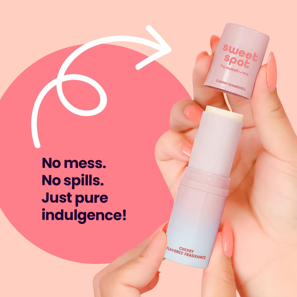 Sweetums SweetSpot Cherry vegan-cruelty-free icon confirming clean ingredients
