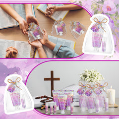 Swiffen compact gift bag and thank-you tag, ready for celebrations
