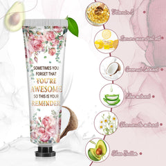Swiffen coconut hand cream with refreshing fragrance for on-the-go care.
