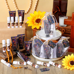 Swiffen hand cream tube close-up showcasing cherry blossom fragrance
