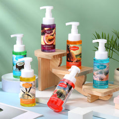 Swiffen Summer Foaming Hand Soap Watermelon – vibrant scent for post-task hand care.