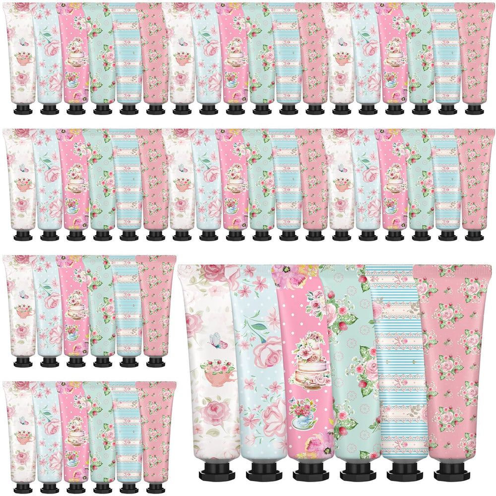 Swiffen Tea Party Hand Cream Gift Set in multicolor boxes for guests' moisture