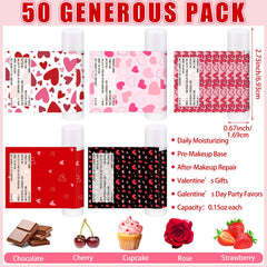 Swiffen Valentine's lip balms cherry flavor moisturizes lips in cold weather.