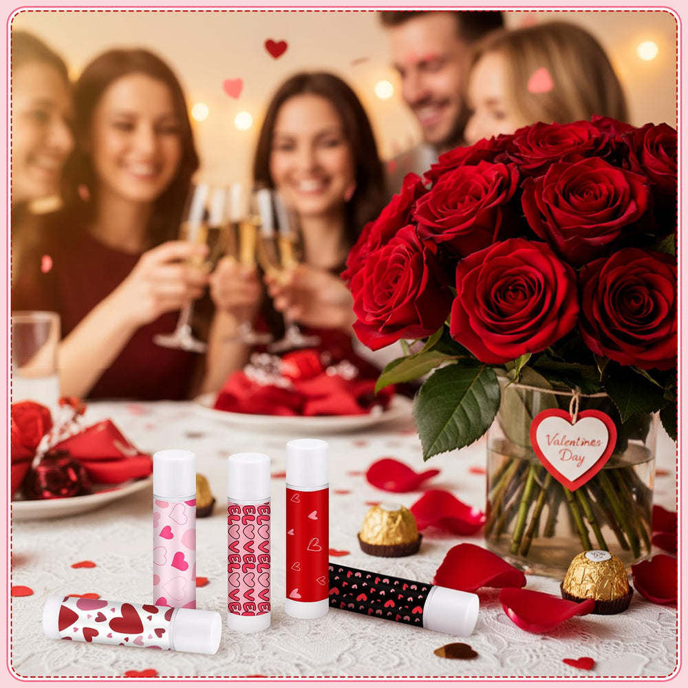 Swiffen Valentine's lip balms cupcake flavor adds shine and moisture for gifting.