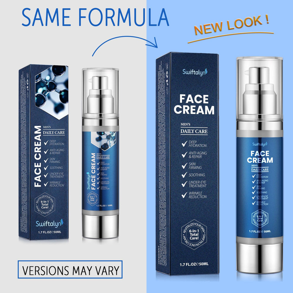 Swiftalyn 6-in-1 face cream packaging box for gift-ready skincare