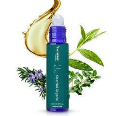 Swissklip KlearNail roll-on applies cleanly to nails for nourished look