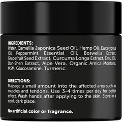 SWIZON Emu oil texture demonstrates fast, silky absorption.