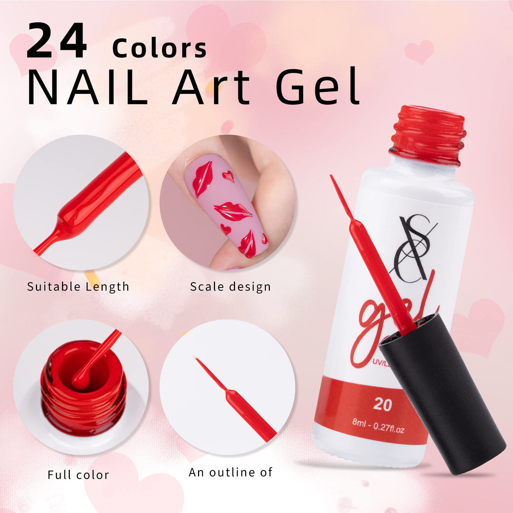 SXC gold and silver glitter accents for creative nail designs