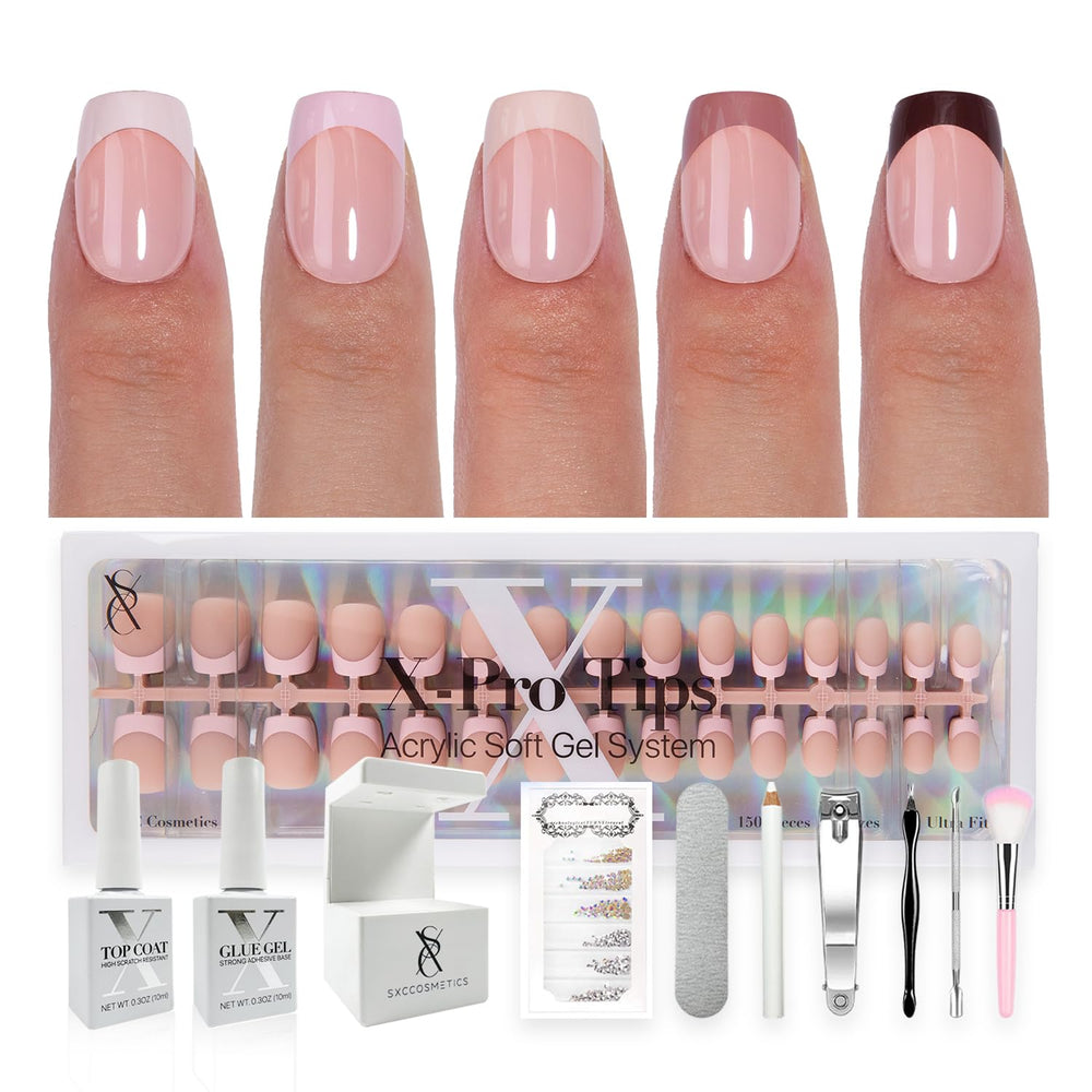 SXC Skin Tone Nude Series packaging shows natural blend options for a seamless start.