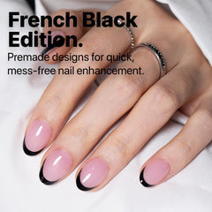 SXC X-Pro Tips soft gel nails for comfortable, natural-looking fit.