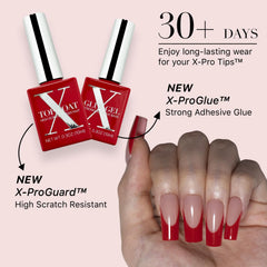 SXC Cosmetics Red Series nail styles collection for versatile looks