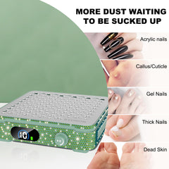 SYDRON replaceable filters, pads, and dust brush support easy maintenance and cleaner air.