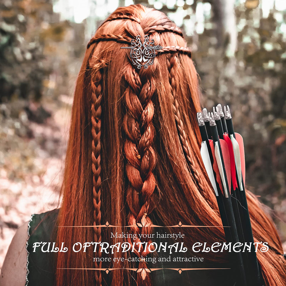 Multiple styles in one set provide versatile options for different hairstyles