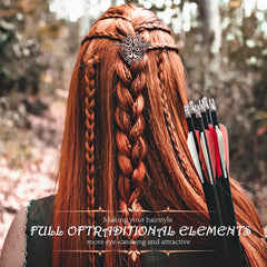Multiple styles in one set provide versatile options for different hairstyles