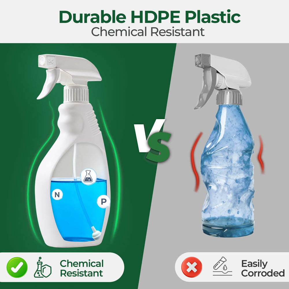 T4U opaque bottle protects solution strength during storage.