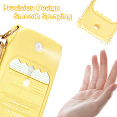 taessv Touchland-case light-yellow easy-clean silicone surface