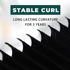 TAFFEAY heated lash technology for ultra-soft, lasting curl.