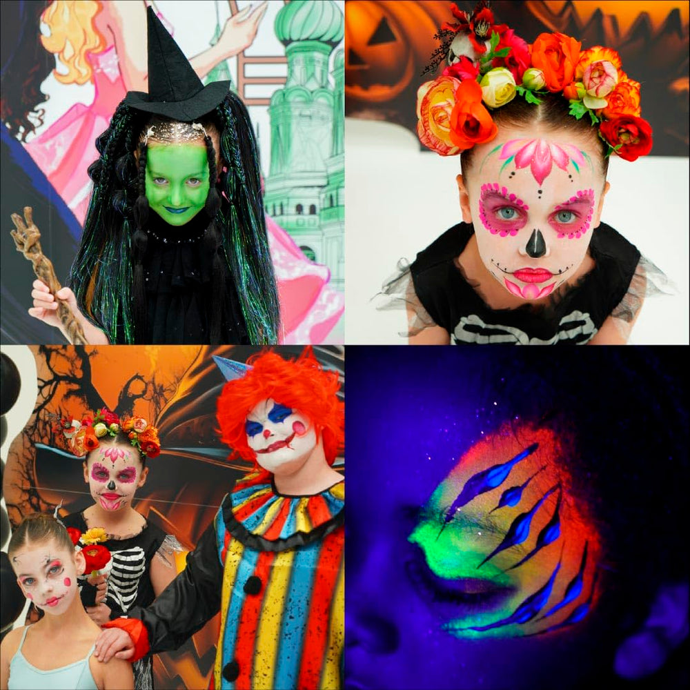 TAG halloween cosplay look with pastel colors for dramatic effects