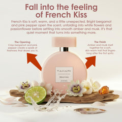 Gift-ready TAHARI French Kiss set, perfect present for cherished occasions.