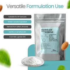 Talsen Mandelic Acid Mask preparation: DIY mask base with active ingredient.