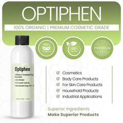 Optiphen liquid dispensed into a cosmetic formulation