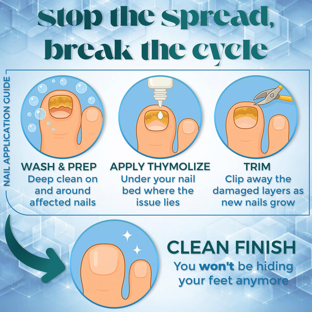 Tammy Taylor Thymolize liquid drops ready for targeted nail care