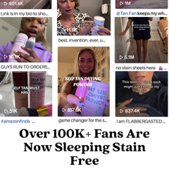 Tan Fan vegan, cruelty-free formula highlighted for skin-friendly use
